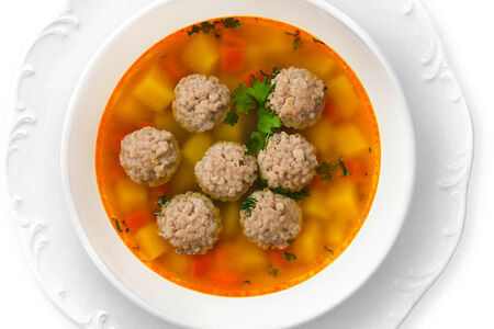 Суп с фрикадельками