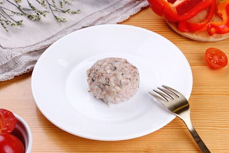 Котлета рыбная на пару