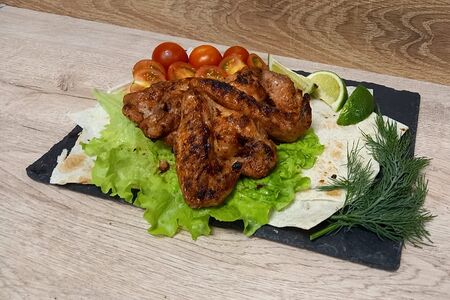 Шашлык из куриных крыльев