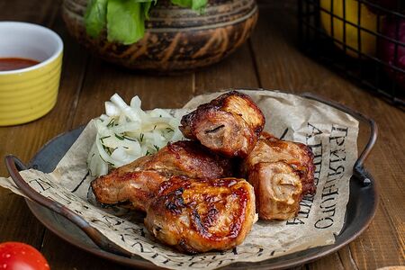 Шашлык из cвинoй шейки