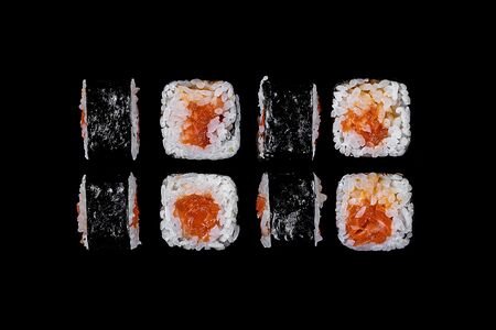 Острый с лососем