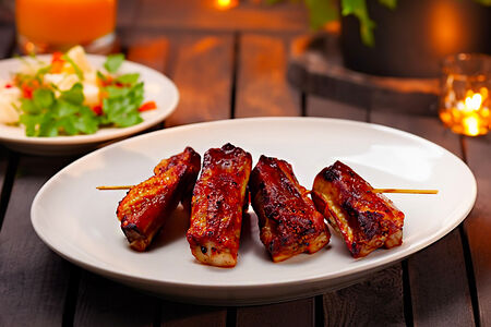 Шашлык из свиных рёбрышек