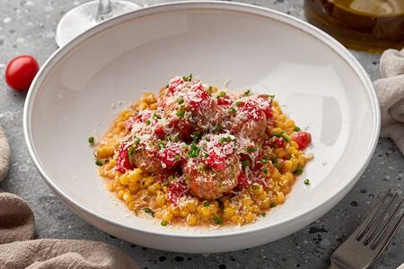 Польпетте из ягнёнка с птитимом