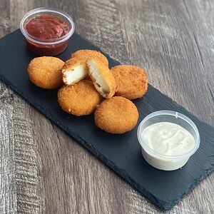 Сырные медальоны