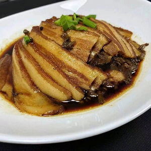 Свиная грудинка тушёная №3