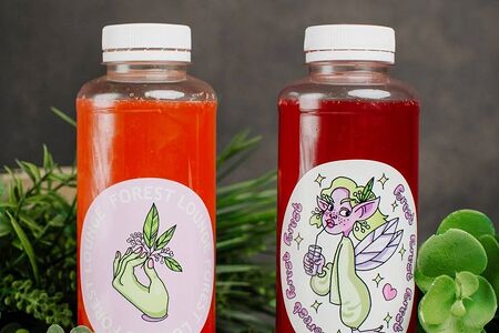 Лимонад Клубника-маракуйя