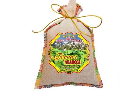 Чай Горная мелисса с черным чаем