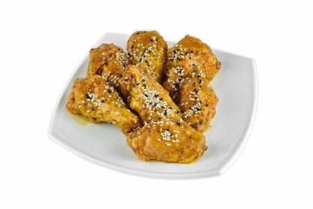 Крылья медово-кунжутные