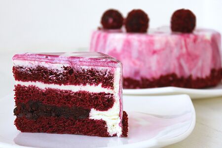 Торт Сиреневый Бархат