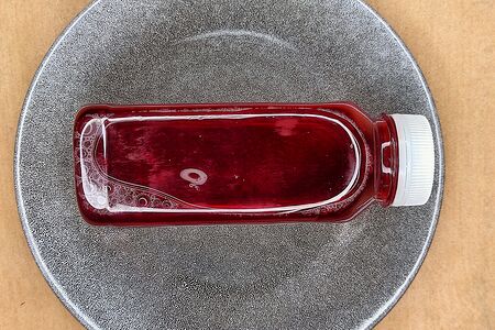 Морс клюквенный собственного приготовления