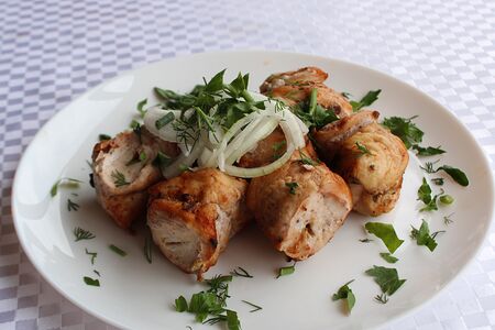 Шашлык из курицы