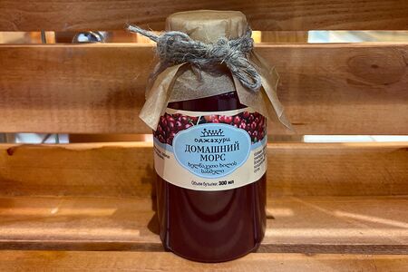 Домашний морс из черной смородины