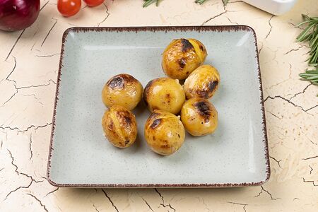 Картофель на углях