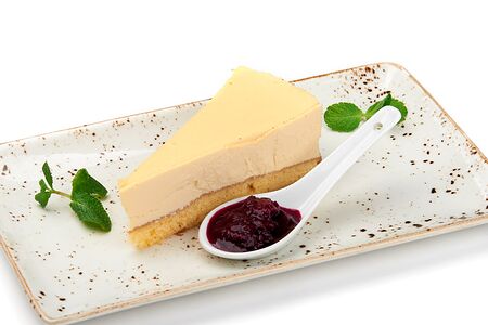 Чизкейк с домашним вареньем