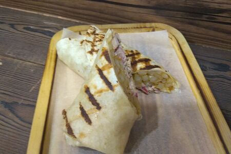 Шаурма на гриле