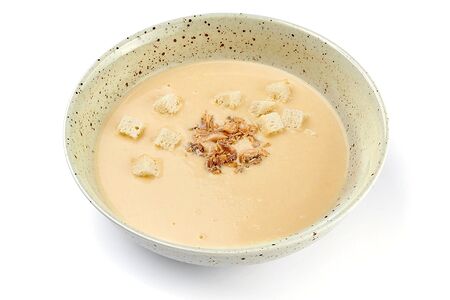 Крем-суп с лососем