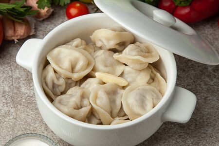 Пельмени с медвежатиной