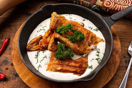 Цыпленок чкмерули