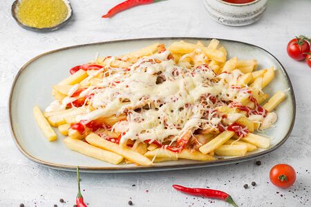 Картофель по-турецки с курицей