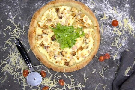 Цезарь с курицей