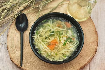 Суп-лапша с курицей