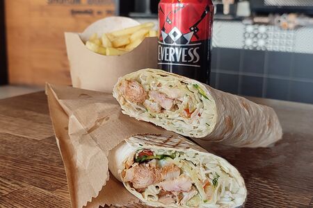 Комбо-набор с классической шаурмой с курицей