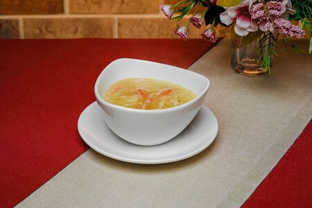 Суп куриный