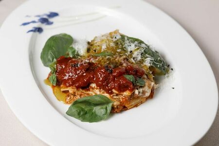 Лазанья из оссобуко