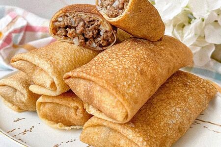 Блины с мясом