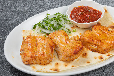 Шашлык из мякоти индейки