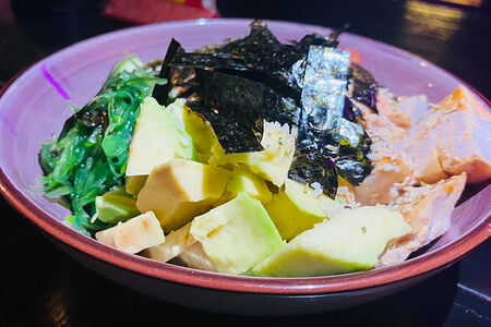 Поке с курицей