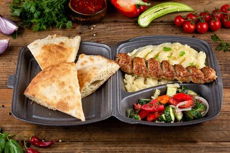 Ланч Люля-кебаб из говядины