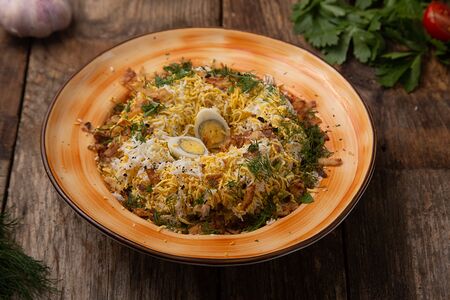 Гнездо перепелки