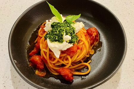 Паста со страчателлой