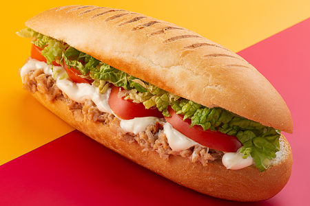 Багет Цезарь с курицей