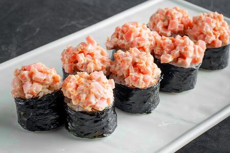 Запеченный ролл Ветчина