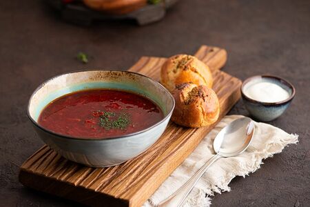 Борщ с говядиной