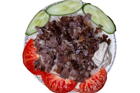 Говядина с рисом