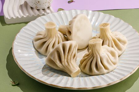 Хинкали с бараниной