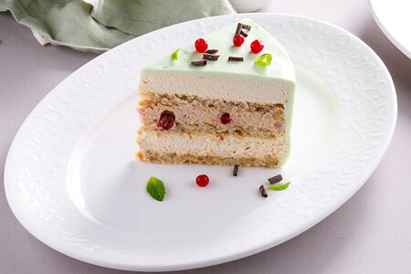 Яблочно-карамельный торт