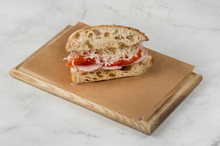 Панини с ветчиной