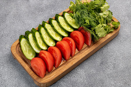 Свежие овощи