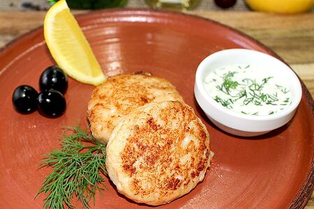 Натуральные рыбные котлетки из судака