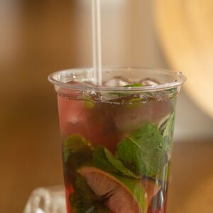 Мохито, только красный