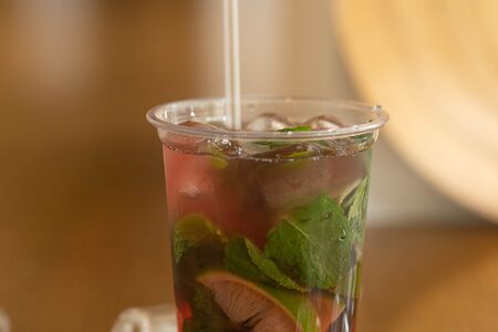 Мохито, только красный