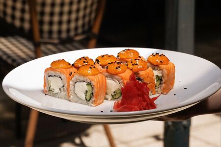 Запеченная Филадельфия Спайси