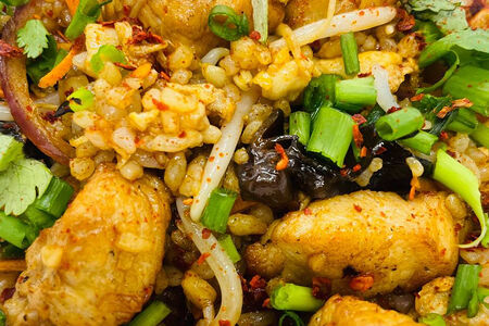 Жареный рис М