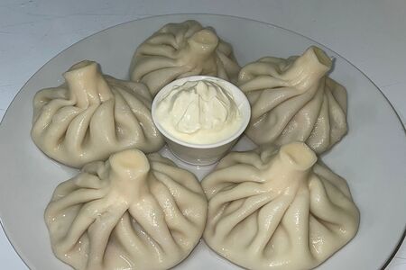 Хинкали cвинo-говяжьи