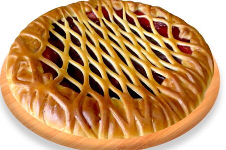 Пирог с начинкой Киви