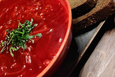 Борщ с говядиной